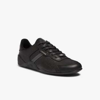 Lacoste Hapona Leather and Synthetic Sneakers - Tenisky Dámské Černé | CZ-eydwhC